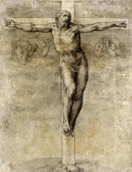 Michelangelo Buonarroti Christ on the Cross china oil painting image